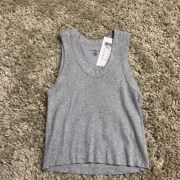 Gray Brandy Melville Tank - Picture 2 of 4